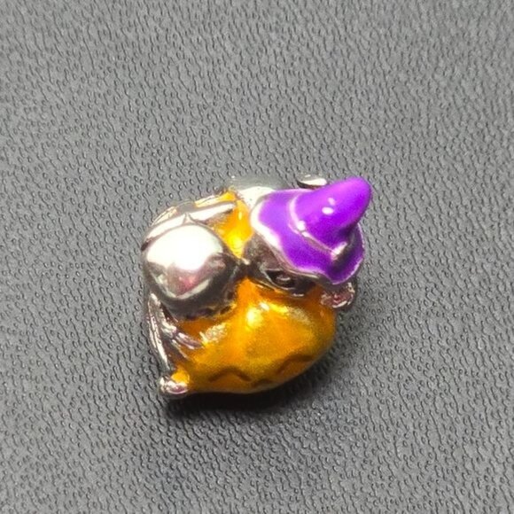 🎃 Charm with Pumpkin, Skeleton and Witch Cat (NWOT) - Picture 6 of 8